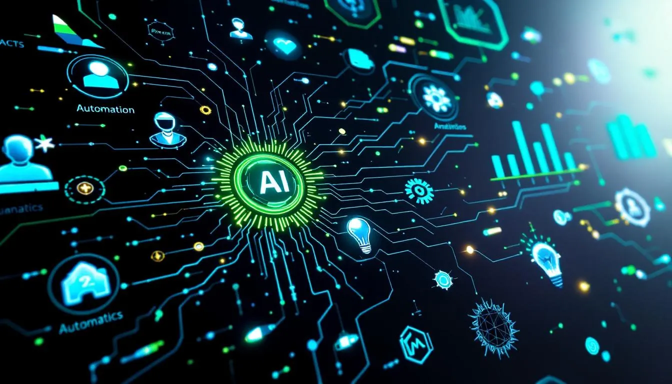An infographic depicting customer engagement strategies powered by AI.
