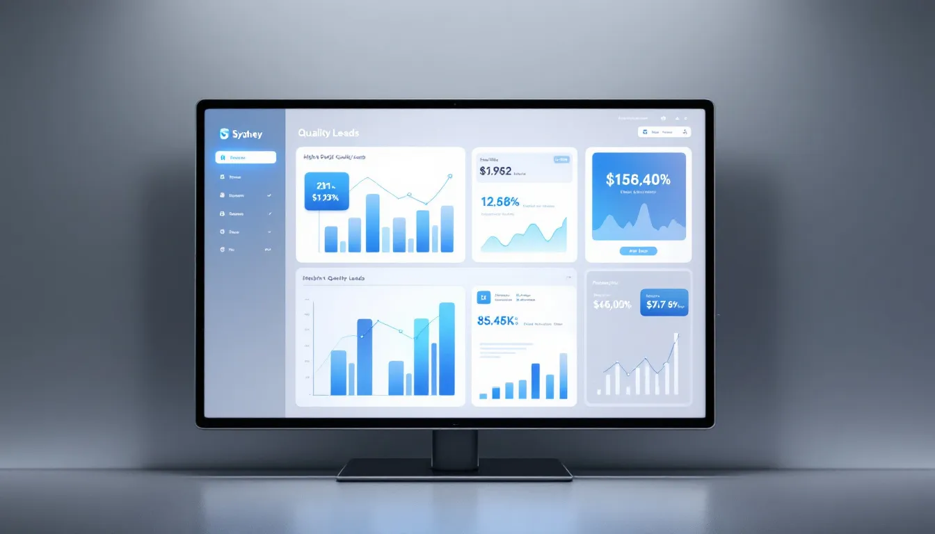 A successful PPC campaign results dashboard showing high quality leads.