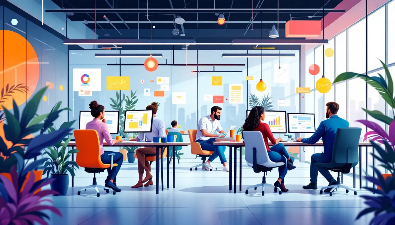 Digital Marketing Agency Sydney: Strategy-Led, Performance-Obsessed 6 The in-house team of a digital marketing agency working together.